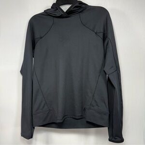 Athletic Under Armour Black ColdGear Fitted Hoodie Medium MD